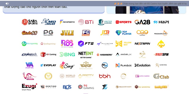 Mỗi sản phẩm giải trí online được cung cấp chất lượng cao